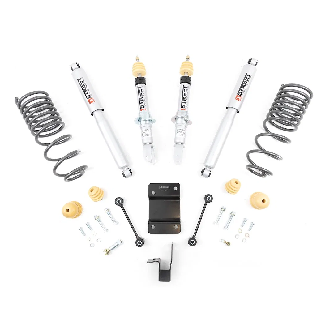 998SP – BELLTECH Lowering Kit, 1 To 2 Inch Front Drop/ 3 To 4 Inch Rear Drop With Shock Absorbers With Front And Rear...